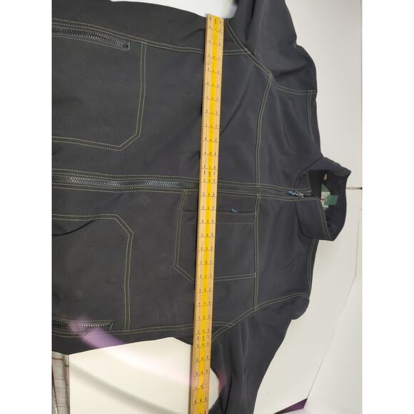 Woolrich Jacket Mens XL Gray Full Zip Cotton Blend Casual Outdoor Layering - Picture 8 of 11